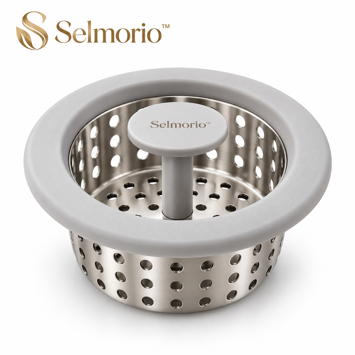 Selmorio™ Lift-Out Kitchen Sink Strainer