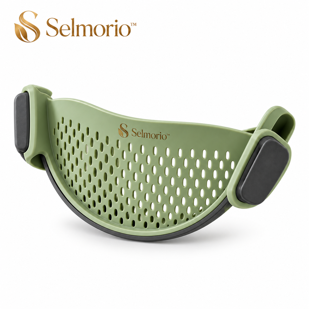 Selmorio™ Easy-Pour Clip-On Pot Strainer
