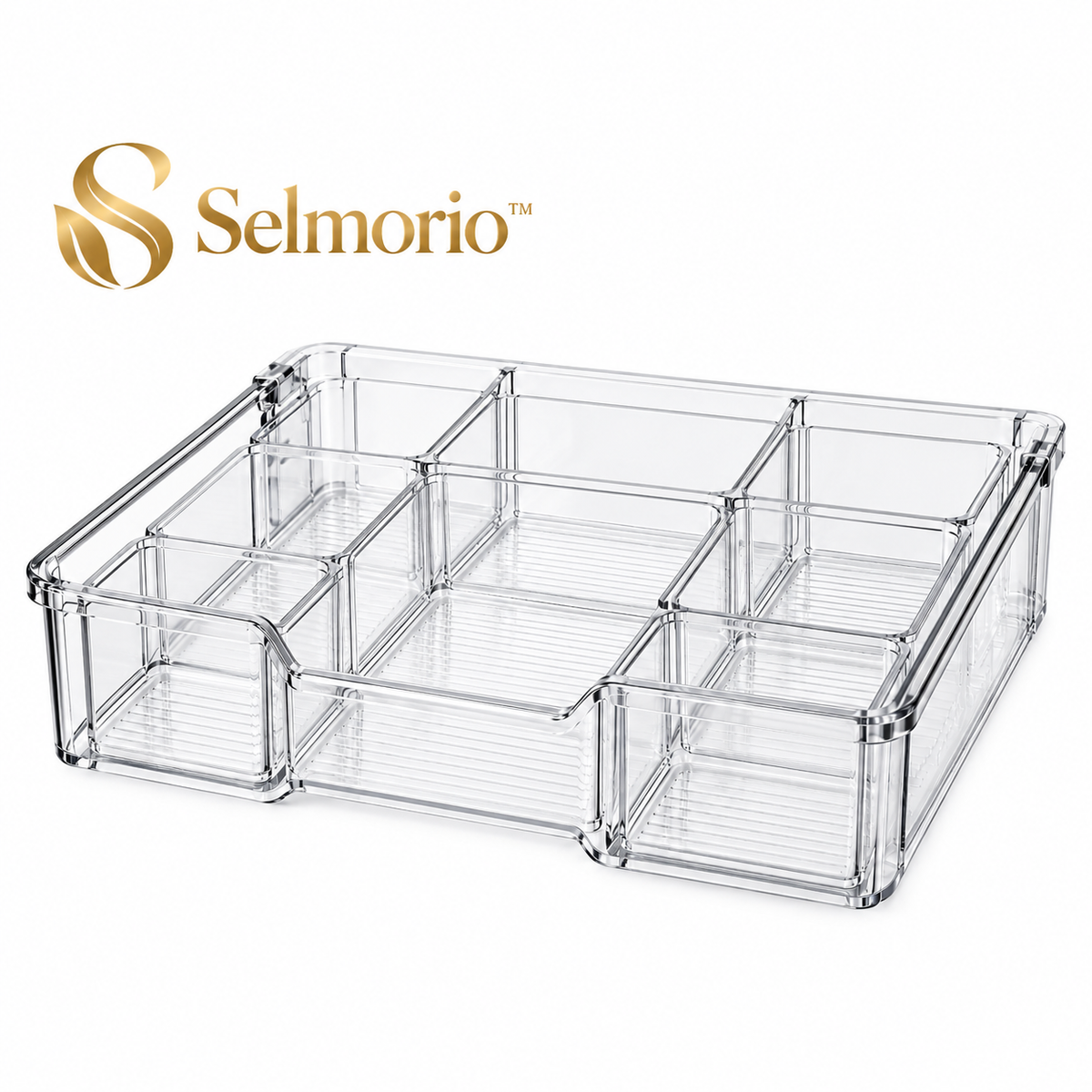 Selmorio™ Refrigerator Pull-Out Organizer