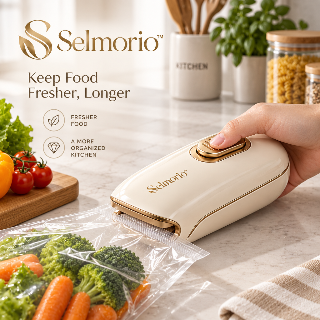 Selmorio™ Handheld Food Bag Sealer