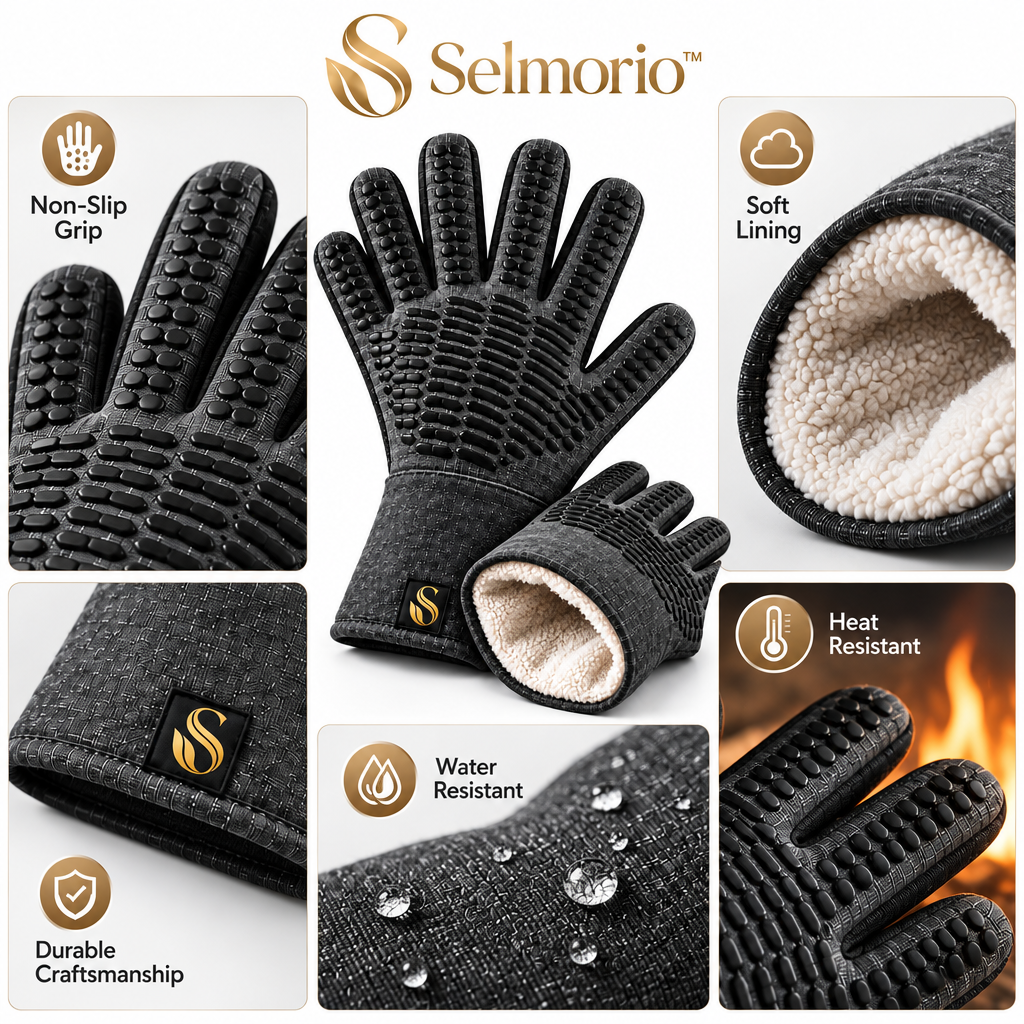 Selmorio™ Heat-Resistant Grip Gloves
