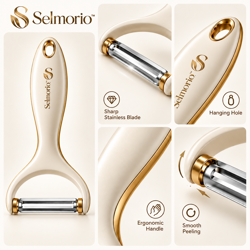 Selmorio™ Ergonomic Comfort Peeler