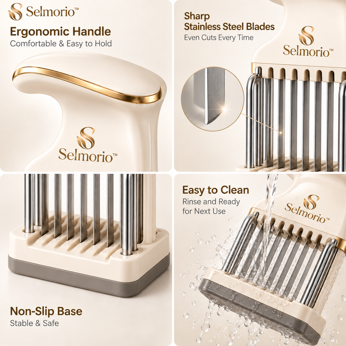 Selmorio™ Food Stabilizing Slicing Guide