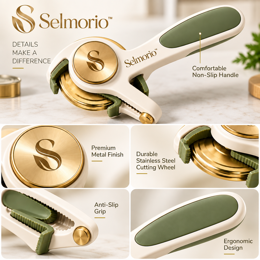 Selmorio™ EasyTurn Effort-Saving Jar Opener