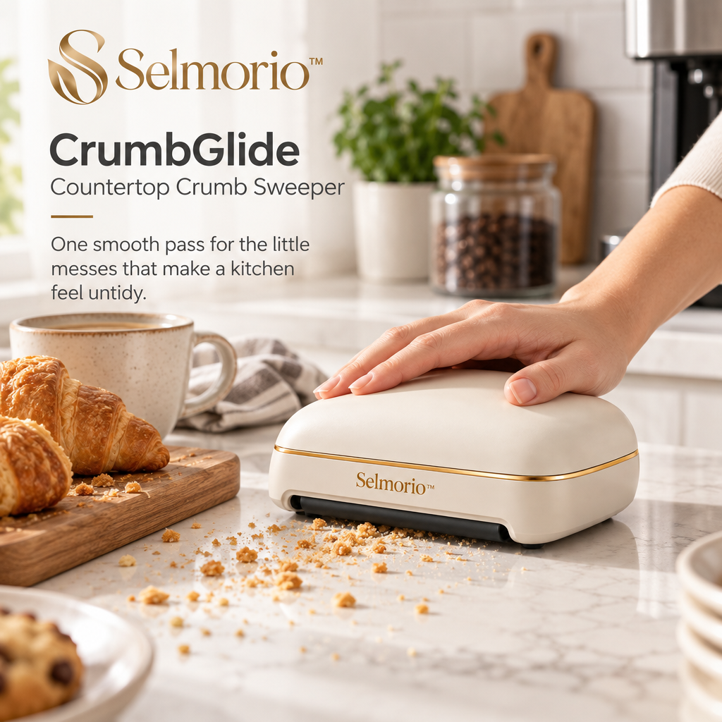 Selmorio™ Countertop Crumb Sweeper