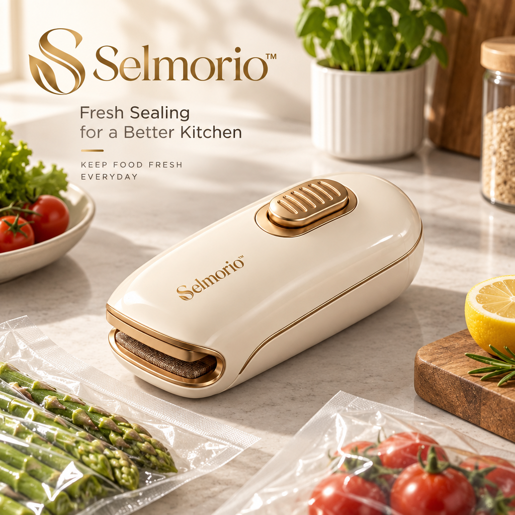 Selmorio™ Handheld Food Bag Sealer