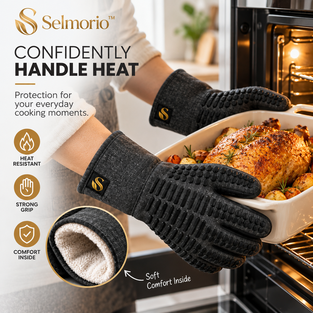 Selmorio™ Heat-Resistant Grip Gloves