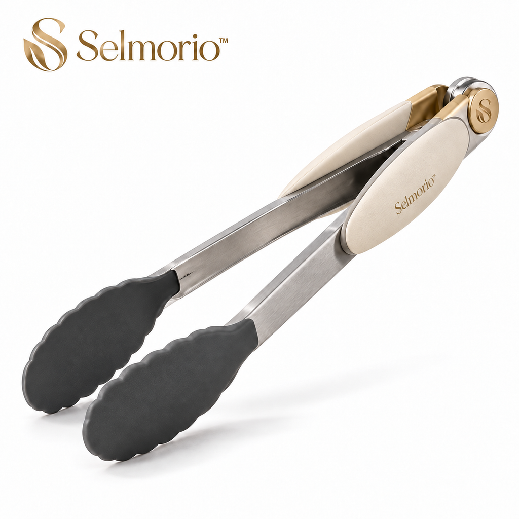 Selmorio™ Palm-Assist Food Tongs